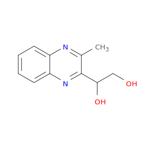 1,2-Ethanediol, 1-(3-methyl-2-quinoxalinyl)-