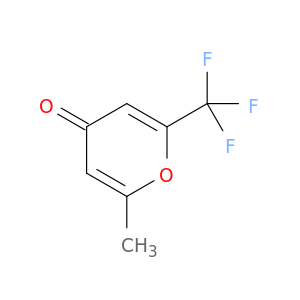 4H-Pyran-4-one, 2-methyl-6-(trifluoromethyl)-