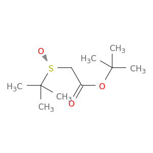 Acetic acid, [(R)-(1,1-dimethylethyl)sulfinyl]-, 1,1-dimethylethyl ester