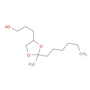1,3-Dioxolane-4-propanol, 2-hexyl-2-methyl-