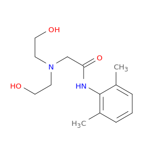 Acetamide, 2-[bis(2-hydroxyethyl)amino]-N-(2,6-dimethylphenyl)-