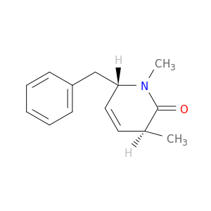 2(1H)-Pyridinone, 3,6-dihydro-1,3-dimethyl-6-(phenylmethyl)-, (3S,6S)-