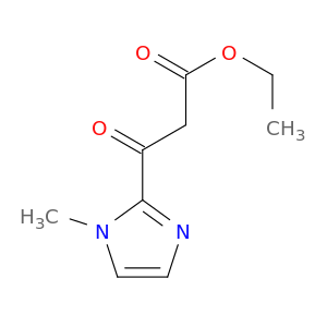 Ethyl 3-(1-methyl-1H-imidazol-2-yl)-3-oxopropanoate
