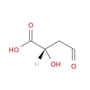 Butanoic acid, 2-hydroxy-4-oxo-, (S)-
