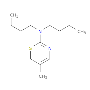 6H-1,3-Thiazin-2-amine, N,N-dibutyl-5-methyl-