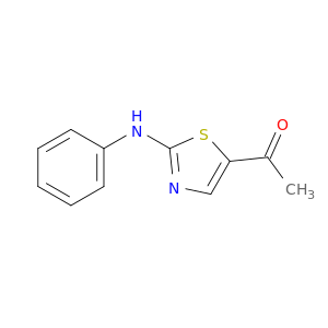 Ethanone, 1-[2-(phenylamino)-5-thiazolyl]-