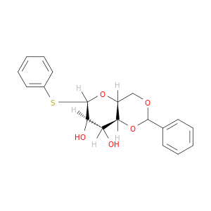 b-D-Glucopyranoside, phenyl 4,6-O-(phenylmethylene)-1-thio-