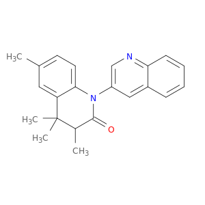 [1(2H),3'-Biquinolin]-2-one, 3,4-dihydro-3,4,4,6-tetramethyl-