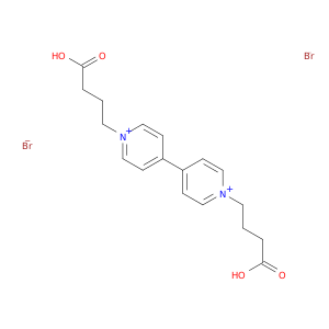 4,4'-Bipyridinium, 1,1'-bis(3-carboxypropyl)-, dibromide