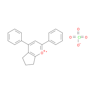 5H-Cyclopenta[b]pyrylium, 6,7-dihydro-2,4-diphenyl-, perchlorate