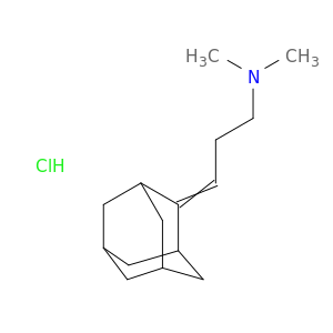 ADAMANTANE, 2-(3-DIMETHYLAMINOPROPYLIDENE)-, HYDROCHLORIDE