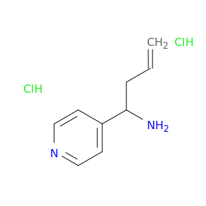 1-(pyridin-4-yl)but-3-en-1-amine dihydrochloride