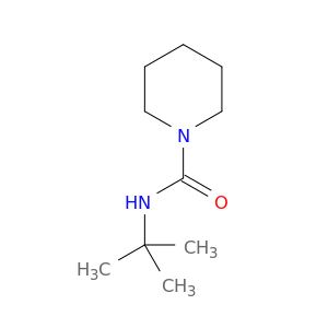 1-Piperidinecarboxamide, N-(1,1-dimethylethyl)-