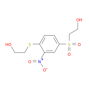 Ethanol, 2-[[4-[(2-hydroxyethyl)sulfonyl]-2-nitrophenyl]thio]-