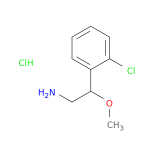 2-(2-氯苯基)-2-甲氧基乙烷-1-胺盐酸