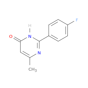 4(1H)-Pyrimidinone, 2-(4-fluorophenyl)-6-methyl-