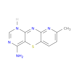 8-methyl-1h-pyrido[3,2-b]pyrimido[4,5-e][1,4]thiazin-4-amine