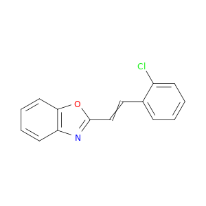 2-[2-(2-chlorophenyl)ethenyl]-1,3-benzoxazole