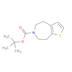 6H-Thieno[2,3-d]azepine-6-carboxylicacid, 4,5,7,8-tetrahydro-, 1,1-dimethylethyl ester