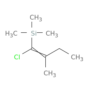 Silane, (1-chloro-2-methyl-1-butenyl)trimethyl-