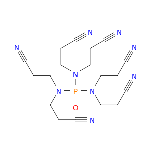 Phosphoric triamide, hexakis(2-cyanoethyl)-
