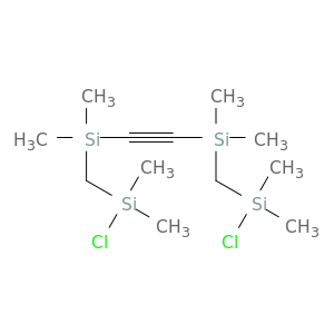 2,4,7,9-Tetrasiladec-5-yne, 2,9-dichloro-2,4,4,7,7,9-hexamethyl-