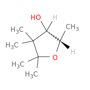 3-Furanol, tetrahydro-2,4,4,5,5-pentamethyl-, cis-