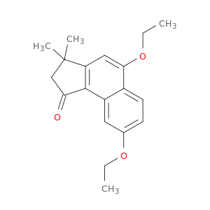 1H-Benz[e]inden-1-one, 5,8-diethoxy-2,3-dihydro-3,3-dimethyl-