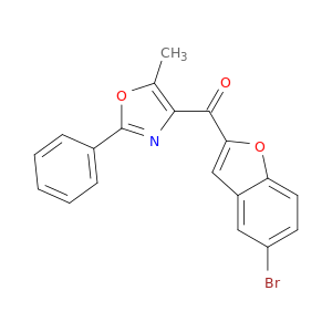 Methanone, (5-bromo-2-benzofuranyl)(5-methyl-2-phenyl-4-oxazolyl)-