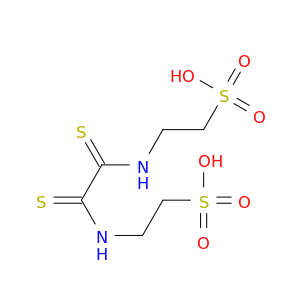 2-((2-((2-SULFOETHYL)AMINO)-2-THIOXOETHANETHIOYL)AMINO)ETHANESULFONIC ACID