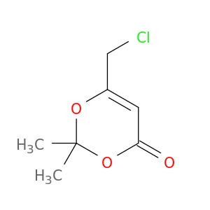 4H-1,3-Dioxin-4-one, 6-(chloromethyl)-2,2-dimethyl-