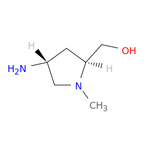 2-吡咯烷泡醇,4-氨基-1-甲基-(2s,4r)-