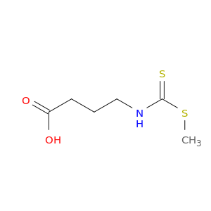 Butanoic acid, 4-[[(methylthio)thioxomethyl]amino]-