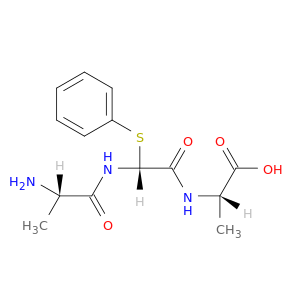 L-Alanine, N-[N-L-alanyl-(R)-2-(phenylthio)glycyl]-
