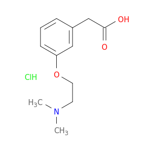 2-{3-[2-(Dimethylamino)ethoxy]phenyl}acetic Acid Hydrochloride