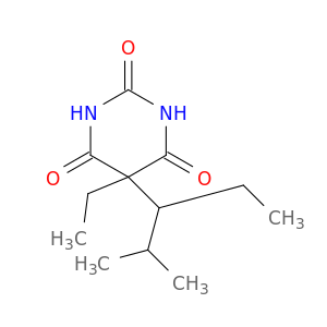 5-乙基-5-(1-乙基-2-甲基丙基)-2,4,6(1H,3H,5H)-嘧啶四等