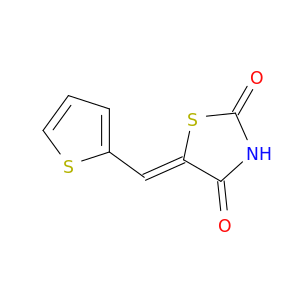 2,4-Thiazolidinedione, 5-(2-thienylmethylene)-, (Z)-