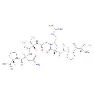 L-Proline, L-cysteinyl-L-prolyl-L-arginylglycyl-L-valyl-L-asparaginyl-