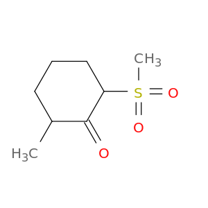 Cyclohexanone, 2-methyl-6-(methylsulfonyl)-