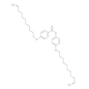 Benzoic acid, 4-(10-undecenyloxy)-, 4-(10-undecenyloxy)phenyl ester