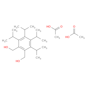 1,2-Benzenedimethanol, 3,4,5,6-tetrakis(1-methylethyl)-, diacetate