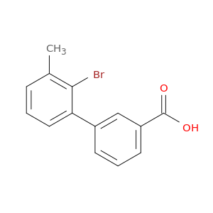 2'-Bromo-3'-甲基[1,1'-Biphenyl]-3-羧酸