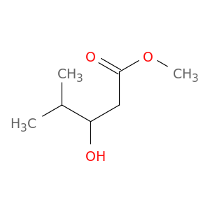 Pentanoic acid, 3-hydroxy-4-methyl-, methyl ester