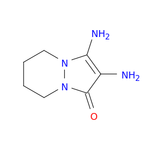1H-Pyrazolo[1,2-a]pyridazin-1-one, 2,3-diamino-5,6,7,8-tetrahydro-