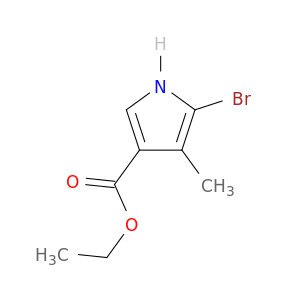 1H-Pyrrole-3-carboxylic acid, 5-bromo-4-methyl-, ethyl ester