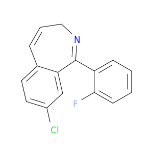 3H-2-Benzazepine, 8-chloro-1-(2-fluorophenyl)-