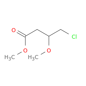 Butanoic acid, 4-chloro-3-methoxy-, methyl ester