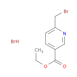 3-吡啶羧酸,6-(溴甲基)-,乙酯,氢溴酸盐(1：1)