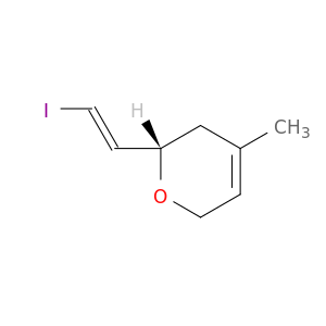 2H-Pyran, 3,6-dihydro-2-[(1E)-2-iodoethenyl]-4-methyl-, (2S)-