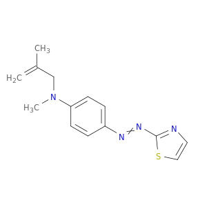Benzenamine, N-methyl-N-(2-methyl-2-propenyl)-4-(2-thiazolylazo)-